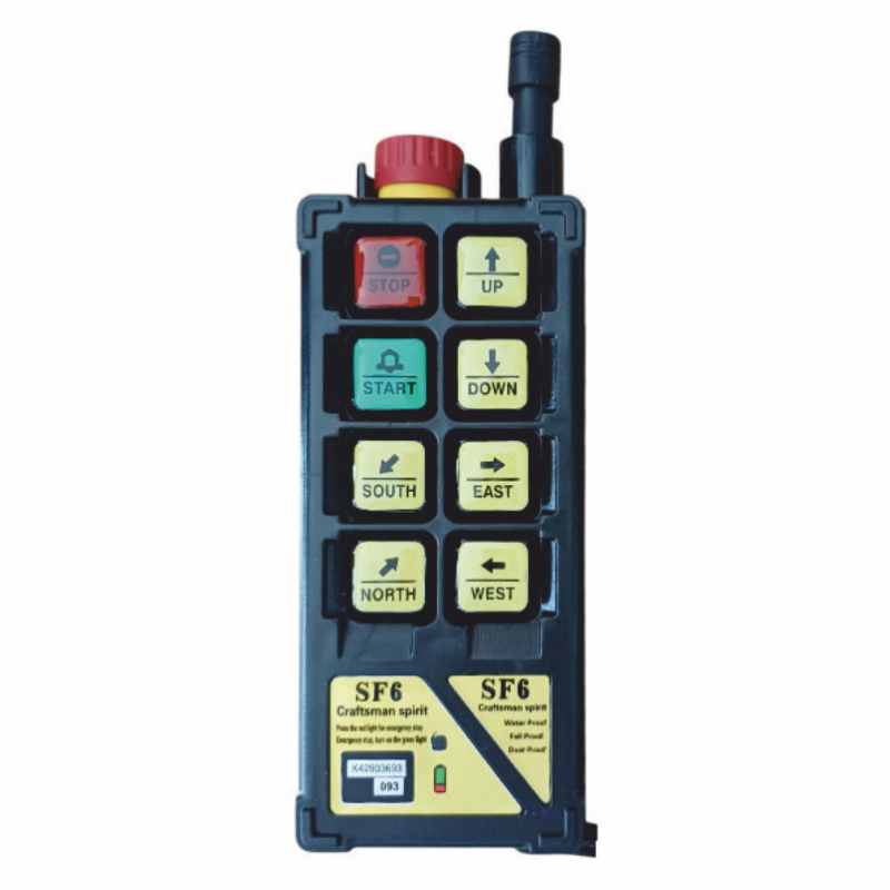 İTHAL SF6 24V TEK HIZ 6 HAREKET ÇİFT EL PİLOTLU KUMANDA